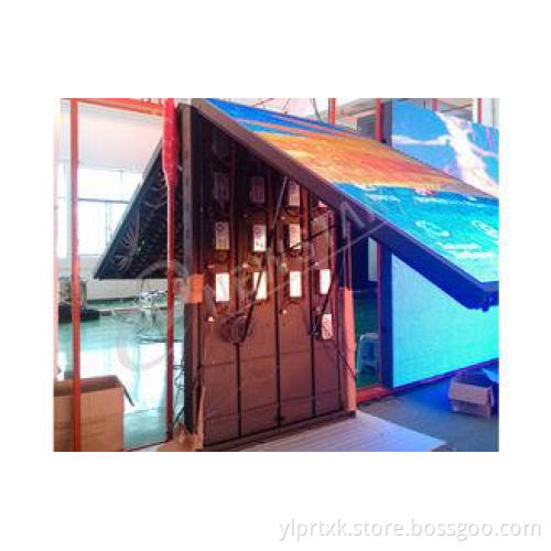 Double Sides P12 Outdoor LED Display Screen With Front Serv